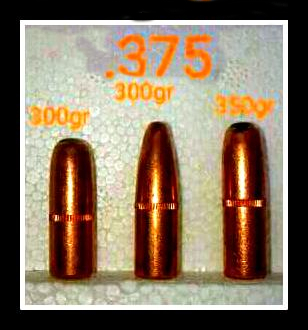 .375 300gr RN, 300gr SP, 350gr RN